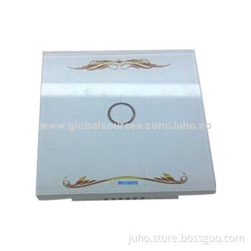 Toughened Glass, 1 Gang Touch Screen Remote Control Wireless Smart Home Local Control Intelligent